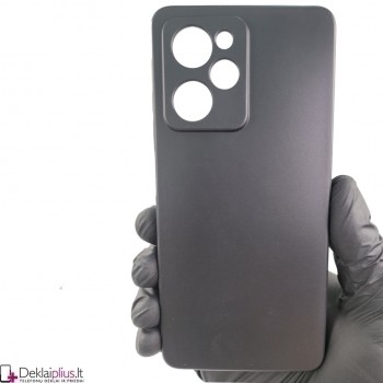 Silikoninis ploniausias dėklas - juodas (Xiaomi Poco X5 Pro 5G)